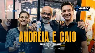 ANDREIA XAVIER E CAIO MACEDO NO QUALITY CAST ARNOLD SPORTS
