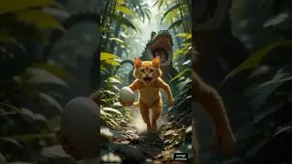 #Heroic Bunny Saves Orange Kitten&rsquo;s Egg! ❤️🐰🥚#ai #cat #kitten #bunny #rescue #catlovers #funny#cute
