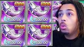1000X FISH On BIG BASS BONANZA 1000 SLOT! (SUPER BONUS BUYS)