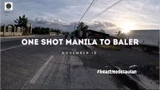 Manila to Baler, Aurora via Bongabon #oneshotbaler