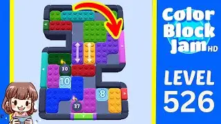 Color Block Jam Level 526 Solution Walkthrough