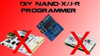 DIY Nand-X J-R Programmer CHEAP! Use Matrix Nand Programmer