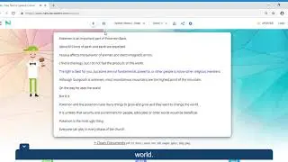 an inspiring speech on the world of pokemon (google translate)