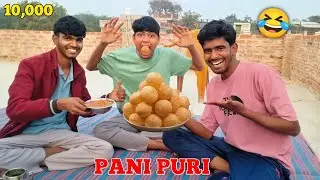 Aaj hamne Pani Puri Challenge kar liya 🤣 wait for end 😂 the Toolifes 