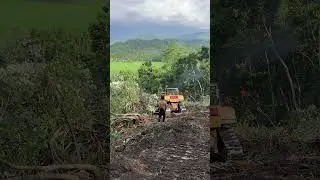 Optimizing the Use of the D6R XL Bulldozer to Clear Oil Palm Fields in the Mountains