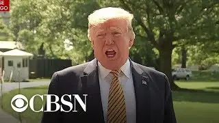 Trump addresses proposed sanctions against Iran