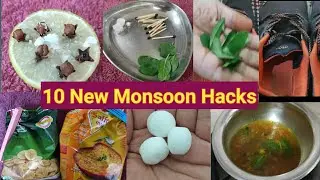 Top 10 New Monsoon Hacks for Home and Kitchen #monsoontips #monsoonhacks