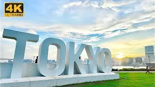 【4K】TOKYO HARUMI Walk Through Harumi Flag | The Former Olympic Village Reborn POV