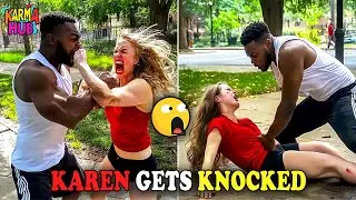 People/Karens Who Got What They DESERVED!  Best Compilation INSTANT KARMA Caught on Camera #6