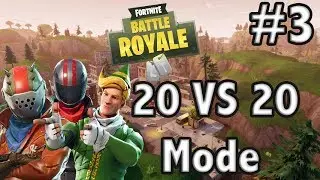JustAbood -  20 Vs 20 Mode  (Fortnite Funny/Fail Moments 3)  - فورت نايت لقطات مضحكه