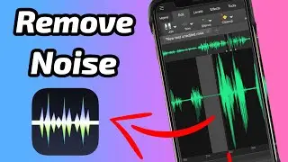 Remove Background Noise Audio editor like a Audacity for iPhone,iPad Android