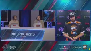 PGL Major Krak&oacute;w 2017 | Day 4 | TaZ - Virtus.pro