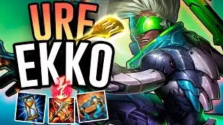 EKKO IS INSANE IN URF!! - Ultra Rapid Fire Ekko - League of Legends