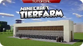 Tierfarm mit Cooker! | Minecraft TUTORIAL
