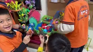 HĐTN: Một ngày làm giáo viên mầm non - Lớp 5TA1 - Trường MN Tiên Lục số 6