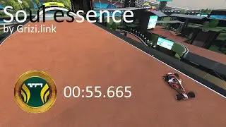 Trackmania - Track of the day 2021/07/05 - Soul essence by Grizi.link - AT (00:55.665)