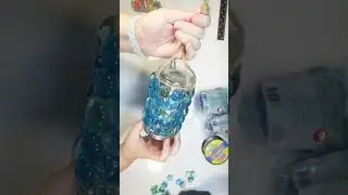 Beautiful Glass Gem Solar Light Lantern Dollar Tree DIY