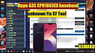 Oppo A3S CPH1803EX baseband unknown Fix CF Tool | #cftool #imeirepair #baseband