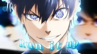 Run it up | Blue Lock|[Edit/AMV] | Capcut