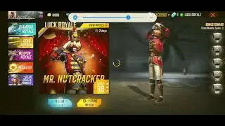 Removing Diamond Royale Bundle MR.NUTCRACKER Bundle|Garena Free Fire