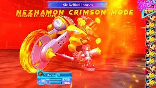 『Xylophia Gudmund』 Candlemon FlareRizamon Asuramon Nezhamon to Nezhamon Crimson Mode Evolution Line