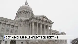 Missouri governor repeals paid sick leave law approved last year by voters