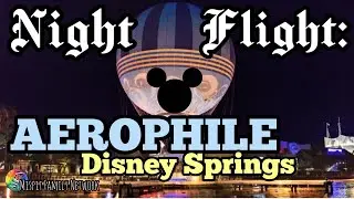 AEROPHILE AT DISNEY SPRINGS - Being the Only Family on the Balloon Ride - Last Evening Night Flight