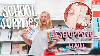 BACK TO SCHOOL SUPPLIES SHOPPING + HAUL 2022!!
