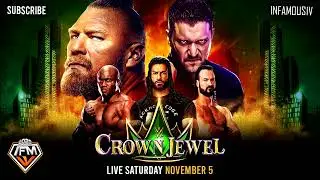 WWE Crown Jewel 2022 - Theme Song 🎵 INFAMOUS IV