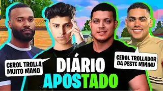 DI&Aacute;RIO APOSTADO! CEROL PASSOU DOS LIMITES COM NOBRU E RACHA E ZOOU TODO MUNDO! FT. GORILA!