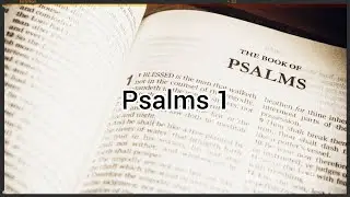 Daily Devotional Day 1 (Psalms 1)