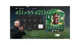 Why 451 = 4321 is the Best Formation Custom Tactics & ! 4213/442 FT  Bellegarde Ultimate Team FC25 😈