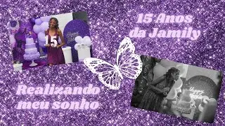 💜Resumo da minha festa de 15 anos💜