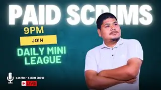 WABx ESPORTS PRESENTING 9PM PAID SCRIM CASTER @KnightGroup