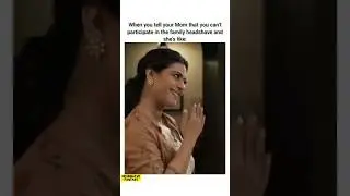 Okay Okay, I will | #headshave #headshavememes #captions #shorts #shortsfeed #bald #gundu #kajol