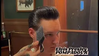 Creating the Perfect Elvis Presley Pompadour | Classic 50s Rockabilly Style