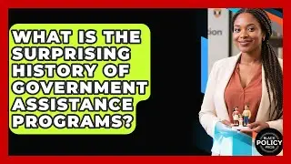 What Is The Surprising History Of Government Assistance Programs? - Black Policy Pros