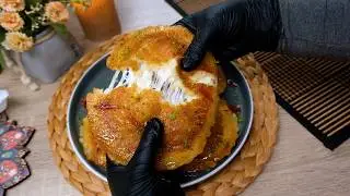 Easy Qatayef/Atayef  with cheese, It tastes amazing. You have to try it.
