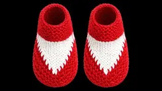 बेबी सॉक्स बनाने का आसान तरीका | Easy Woolen Baby Socks Knitting