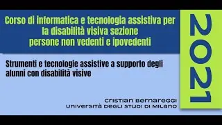 Strumenti e tecnologie assistive a supporto degli alunni con disabilità visive