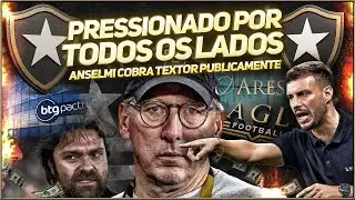 🔊MARTÍN ANSELMI COBRA JOHN TEXTOR PUBLICAMENTE PELO FIM DO TRANSFERBAN: DATA LIMITE É HOJE