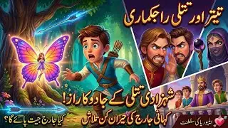 Teer Aur Titli Rajkumari 🦋 | Prince vs Butterfly Princess | Emotional Fairy Tale Story