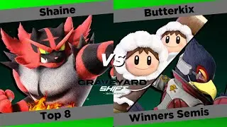 The Graveyard Shift #7 - Top 8 Winners Semis - Shaine (Incineroar) VS Butterkix (Ice Climbers,Falco)