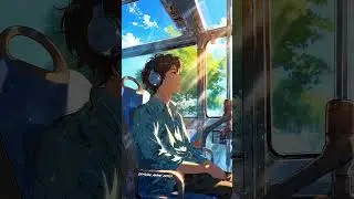 A Peaceful Bus Ride | Anime Aesthetic Scenery