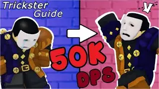 Vesteria - BROKEN 50K DPS TRICKSTER build guide for 2025 | Roblox