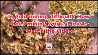 Is gold mining difficult? How does mining work? Please watch thevideo#trieugold#gold24k#vangsakhoang