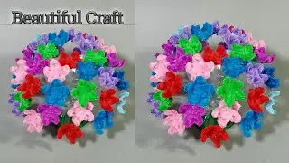 Creative ideas from Waste Plastic Bottle / Recycle material Project for school / Waste Bottle Craft