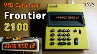 FRONTIER 2100 Panaplex Display Calculator repair
