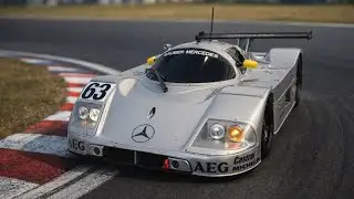 One of the best Mini-Z RWD Sauber Mercedes Groupe C Rennsportwagen C9 #63 (1989 LM) #udrc