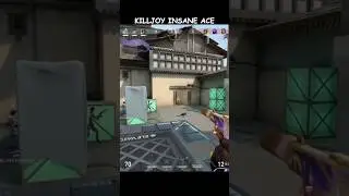 Killjoy insane ace #valorant